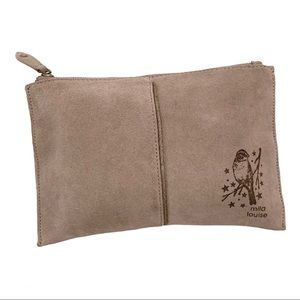 MILA LOUISE Suede Pouch